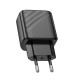 Мережевий зарядний пристрій HOCO CS22A Value single port PD30W charger Black (6942007609913)