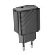 Мережевий зарядний пристрій HOCO CS22A Value single port PD30W charger Black (6942007609913)
