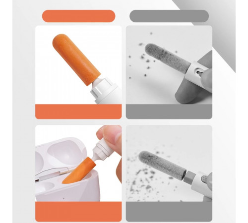 Набір для очистки девайсів Baseus Cleaning Brush White (NGBS000002)