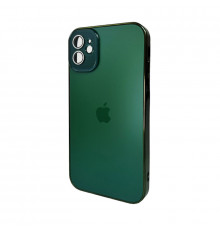 Чехол для смартфона AG Glass Sapphire Frame MagSafe Logo для Apple iPhone 12 Cangling Green (AGSappiFRP12Green)