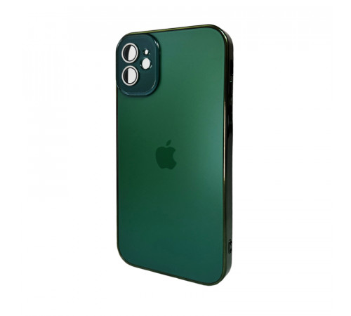 Чохол для смартфона AG Glass Sapphire Frame MagSafe Logo for Apple iPhone 12 Cangling Green (AGSappiFRP12Green)