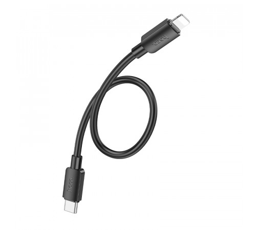 Кабель HOCO X96 Hyper PD charging data cable iP (L=0.25M) Black (6942007609364)
