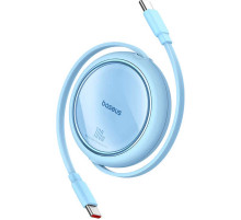 Кабель Baseus Free2Draw Mini Retractable Charging Cable Type-C to Type-C 100W 1m Galaxy Blue (P10364500311-00)