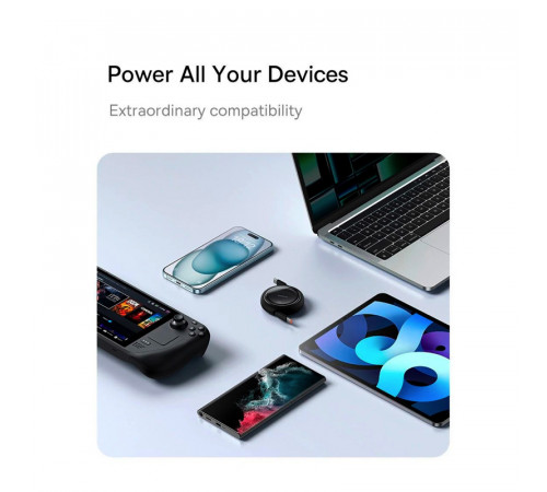 Кабель Baseus Free2Draw Mini Retractable Charging Cable Type-C to Type-C 100W 1m Galaxy Blue (P10364500311-00)