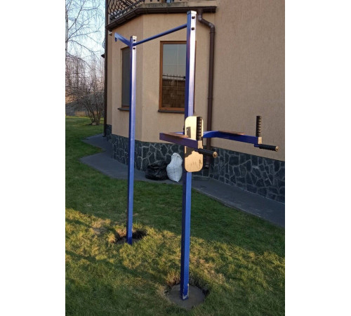 Турник уличный с брусьями пресс SE-09