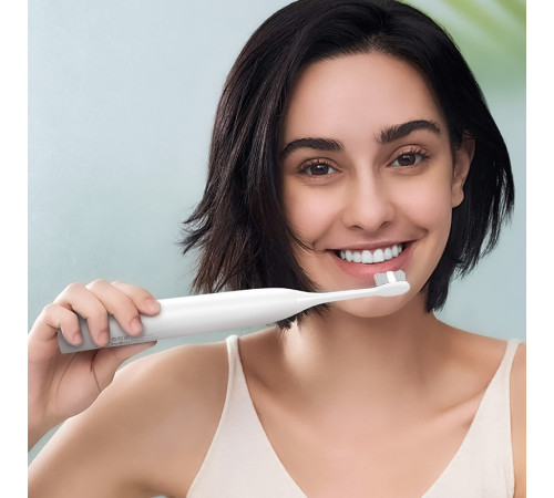 Електрична зубна щітка HOCO HP60 1200 mAh.IPX7 Wave electric toothbrush White (6942007631686)