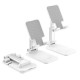 Тримач для телефона BOROFONE BH42 Lite Star folding desktop stand White (6974443381436)