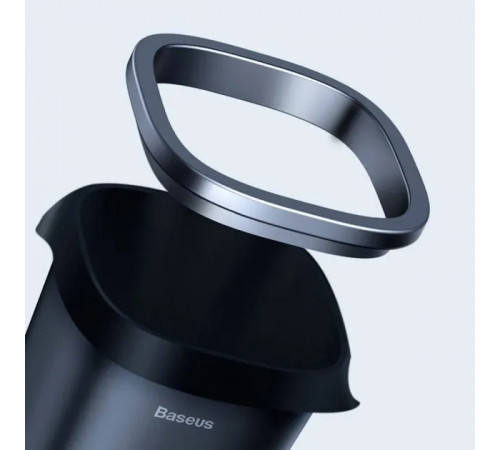 Автомобільний сміттєвий контейнер Baseus Dust-free Vehicle-mounted Trash Can（TrashBag 3 roll/90）Black (CRLJT-A01)