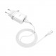 Мережевий зарядний пристрій з кабелем HOCO C12Q Smart QC3.0 charger set(Type-C) 18W White (6931474716309)