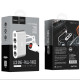 Автомобільний зарядний пристрій HOCO Z13 LCD one-pull-three car charger Silver (6957531050896)