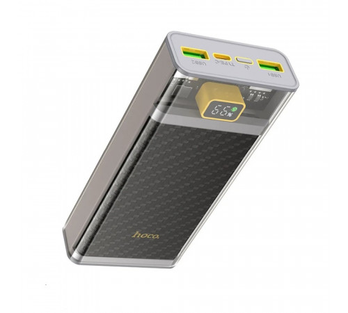 Зовнішній акумулятор HOCO J103A Discovery edition 22.5W fully compatible power bank(20000mAh) Gray (6931474788948)