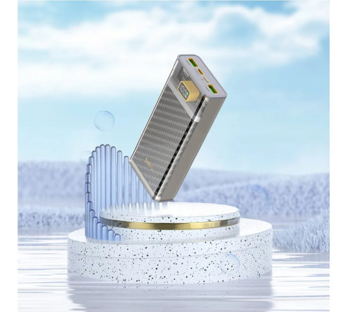 Зовнішній акумулятор HOCO J103A Discovery edition 22.5W fully compatible power bank(20000mAh) Gray (6931474788948)