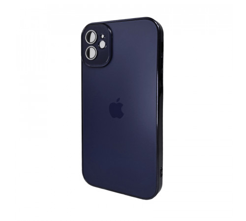 Чохол для смартфона AG Glass Sapphire Frame MagSafe Logo for Apple iPhone 12 Deep Purple (AGSappiFRP12Purple)