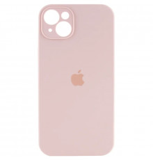 Чохол для смартфона Silicone Full Case AA Camera Protect for Apple iPhone 14 15,Pink Sand (FullAAi14-15)