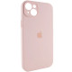Чохол для смартфона Silicone Full Case AA Camera Protect for Apple iPhone 14 15,Pink Sand (FullAAi14-15)