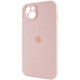 Чохол для смартфона Silicone Full Case AA Camera Protect for Apple iPhone 14 15,Pink Sand (FullAAi14-15)