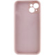 Чохол для смартфона Silicone Full Case AA Camera Protect for Apple iPhone 14 15,Pink Sand (FullAAi14-15)