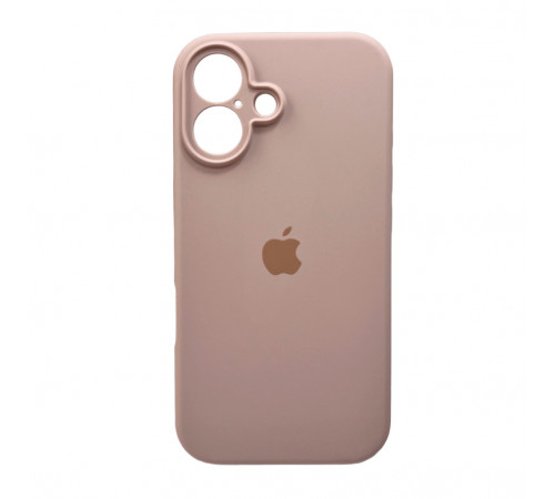 Чохол для смартфона Silicone Full Case AA Camera Protect for Apple iPhone 16 15,Pink Sand (FullAAi16-15)