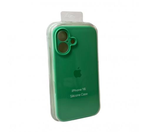 Чохол для смартфона Silicone Full Case AA Camera Protect for Apple iPhone 16 30,Spearmint (FullAAi16-30)