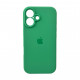 Чохол для смартфона Silicone Full Case AA Camera Protect for Apple iPhone 16 30,Spearmint (FullAAi16-30)