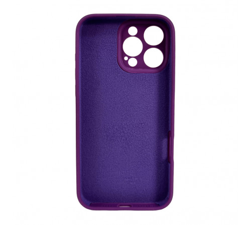 Чохол для смартфона Silicone Full Case AA Camera Protect for Apple iPhone 16 Pro 19,Purple (FullAAi16P-19)