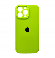 Чохол для смартфона Silicone Full Case AA Camera Protect for Apple iPhone 16 Pro 24,Shiny Green (FullAAi16P-24)