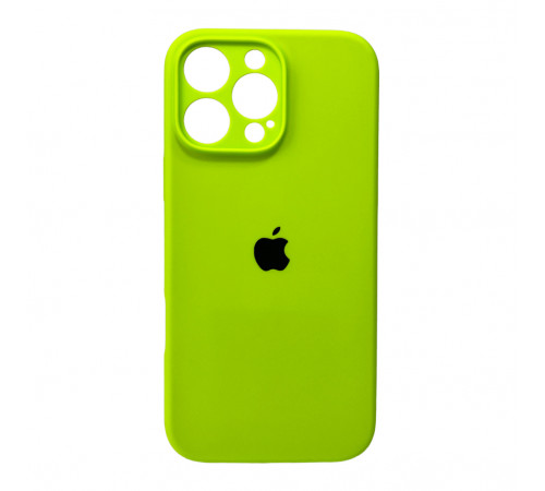 Чохол для смартфона Silicone Full Case AA Camera Protect for Apple iPhone 16 Pro 24,Shiny Green (FullAAi16P-24)