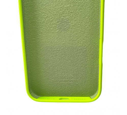 Чохол для смартфона Silicone Full Case AA Camera Protect for Apple iPhone 16 Pro 24,Shiny Green (FullAAi16P-24)