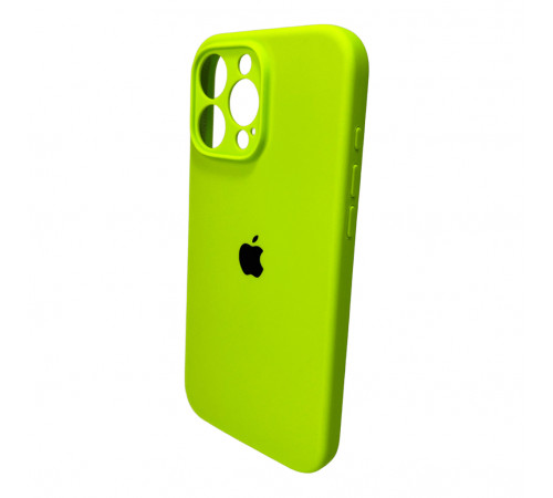 Чохол для смартфона Silicone Full Case AA Camera Protect for Apple iPhone 16 Pro 24,Shiny Green (FullAAi16P-24)