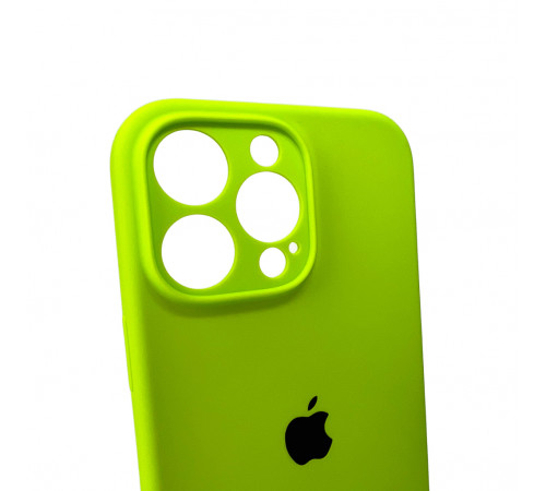 Чохол для смартфона Silicone Full Case AA Camera Protect for Apple iPhone 16 Pro 24,Shiny Green (FullAAi16P-24)