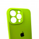 Чохол для смартфона Silicone Full Case AA Camera Protect for Apple iPhone 16 Pro 24,Shiny Green (FullAAi16P-24)