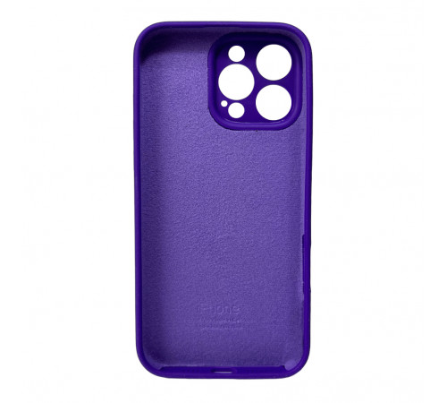 Чохол для смартфона Silicone Full Case AA Camera Protect for Apple iPhone 16 Pro Max 22,Dark Purple (FullAAi16PM-22)