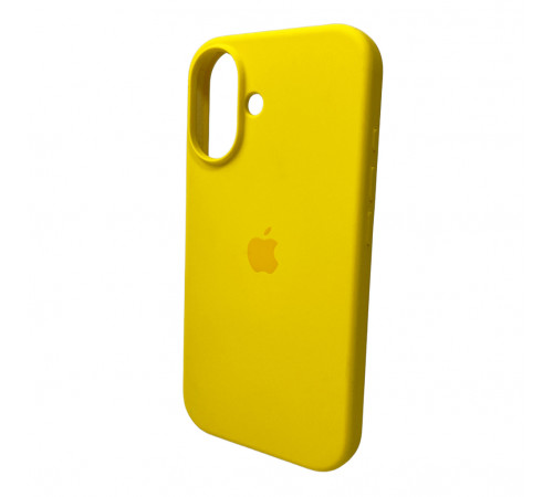 Чохол для смартфона Silicone Full Case AA Open Cam for Apple iPhone 16 56,Sunny Yellow (FullOpeAAi16-56)