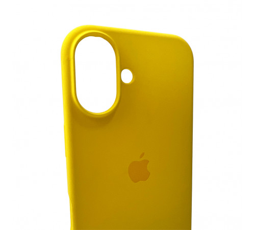 Чохол для смартфона Silicone Full Case AA Open Cam for Apple iPhone 16 56,Sunny Yellow (FullOpeAAi16-56)