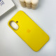 Чохол для смартфона Silicone Full Case AA Open Cam for Apple iPhone 16 56,Sunny Yellow (FullOpeAAi16-56)