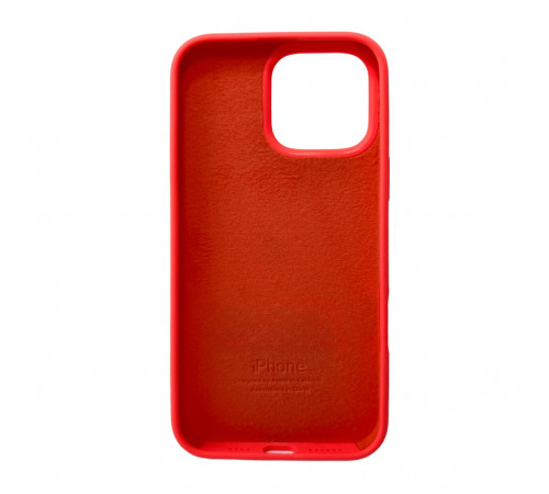 Чохол для смартфона Silicone Full Case AA Open Cam for Apple iPhone 16 Pro Max 18,Peach (FullOpeAAi16PM-18)
