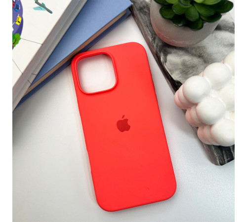 Чохол для смартфона Silicone Full Case AA Open Cam for Apple iPhone 16 Pro Max 18,Peach (FullOpeAAi16PM-18)