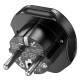 Мережевий адаптер HOCO AC6 Unimpeded universal conversion plug Black (6931474791511)