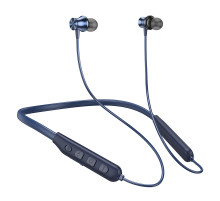 Бездротові спортивні навушники HOCO ES64 Easy Sound sports BT earphones Navy Blue (6931474784483)