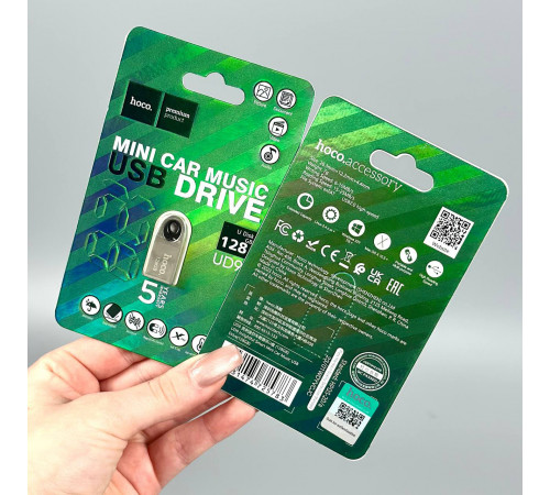 USB флеш Hoco UD9 128Gb Drive Smart Mini USB2.0