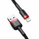Кабель Baseus Cafule Cable USB For iP 2A 3m Red+Black (CALKLF-R91)