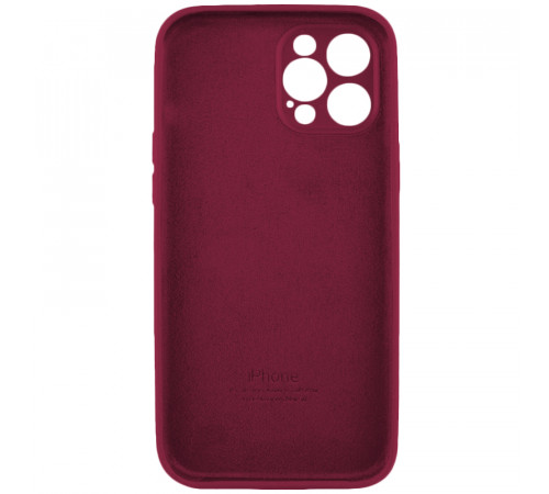 Чохол для смартфона Silicone Full Case AA Camera Protect for Apple iPhone 11 Pro Max 47,Plum (FullAAi11PM-47)
