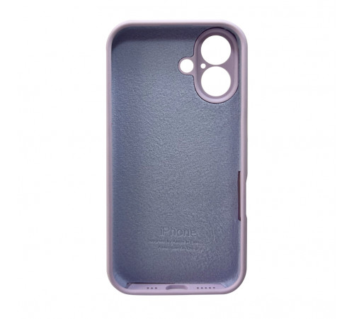 Чохол для смартфона Silicone Full Case AA Camera Protect for Apple iPhone 16 58,Lilac (FullAAi16-58)