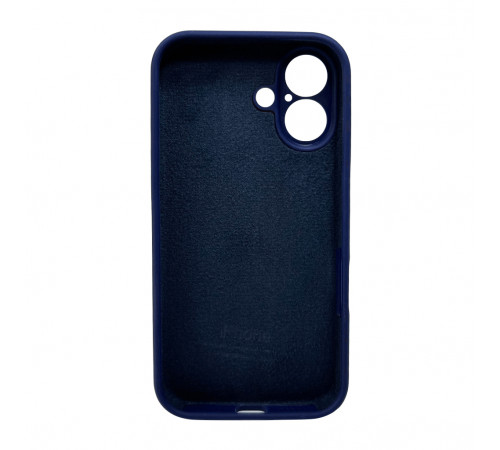 Чохол для смартфона Silicone Full Case AA Camera Protect for Apple iPhone 16 39,Navy Blue (FullAAi16-39)