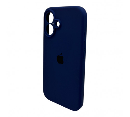 Чохол для смартфона Silicone Full Case AA Camera Protect for Apple iPhone 16 39,Navy Blue (FullAAi16-39)