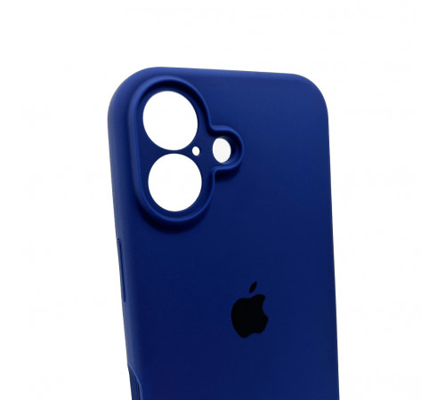 Чохол для смартфона Silicone Full Case AA Camera Protect for Apple iPhone 16 39,Navy Blue (FullAAi16-39)