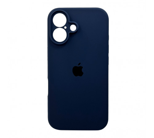 Чохол для смартфона Silicone Full Case AA Camera Protect for Apple iPhone 16 7,Dark Blue (FullAAi16-7)