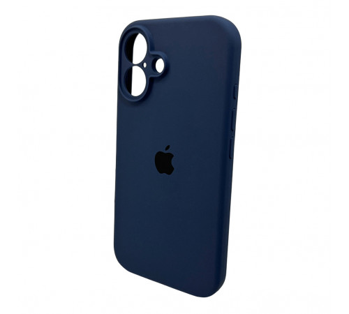 Чохол для смартфона Silicone Full Case AA Camera Protect for Apple iPhone 16 7,Dark Blue (FullAAi16-7)
