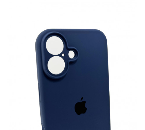 Чохол для смартфона Silicone Full Case AA Camera Protect for Apple iPhone 16 7,Dark Blue (FullAAi16-7)