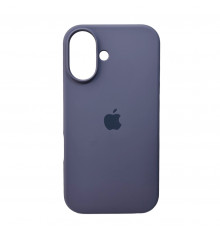Чехол для смартфона Silicone Full Case AA Open Cam для iPhone 16 28,Lavender Grey (FullOpeAAi16-28)